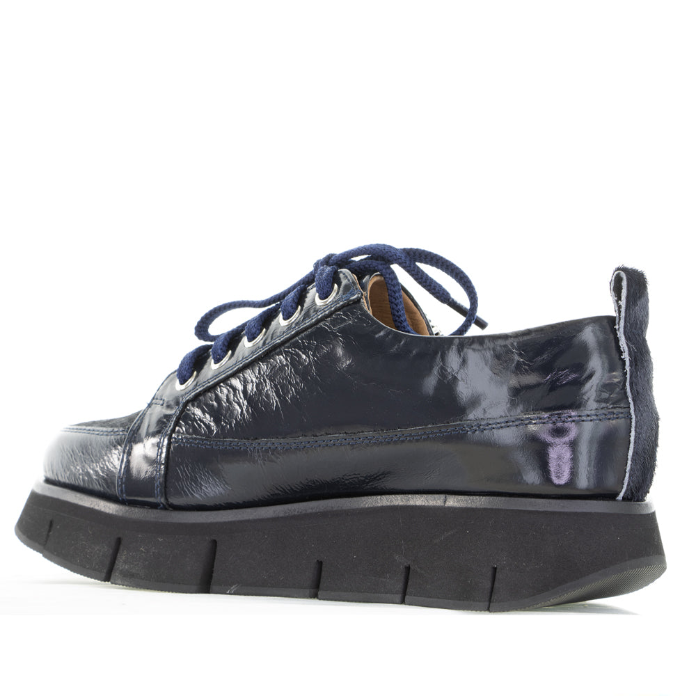 ALFIE & EVIE BINDI NAVY PATENT - Image 4