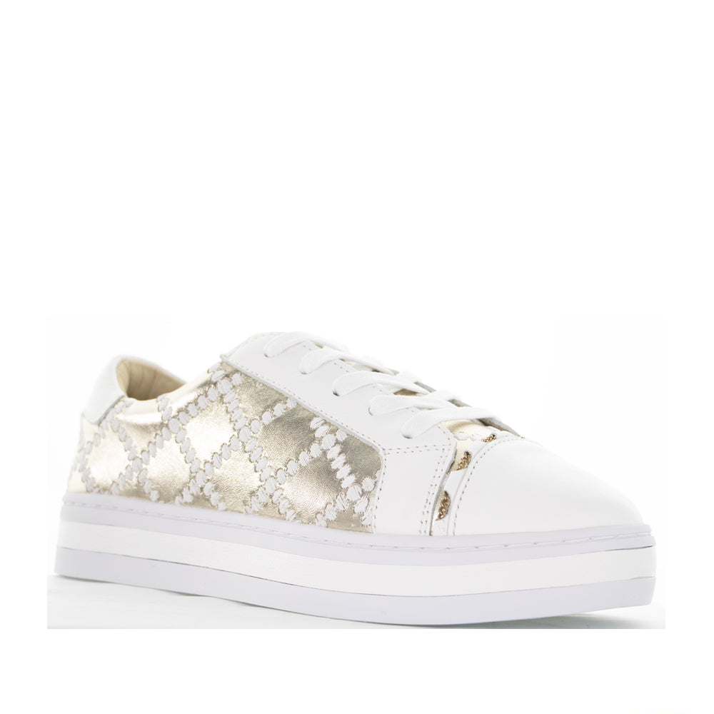 ALFIE & EVIE PLEAT WHITE GOLD - Image 2