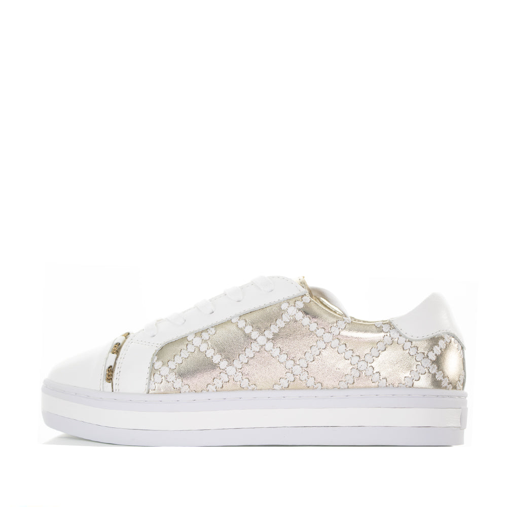 ALFIE & EVIE PLEAT WHITE GOLD - Image 4