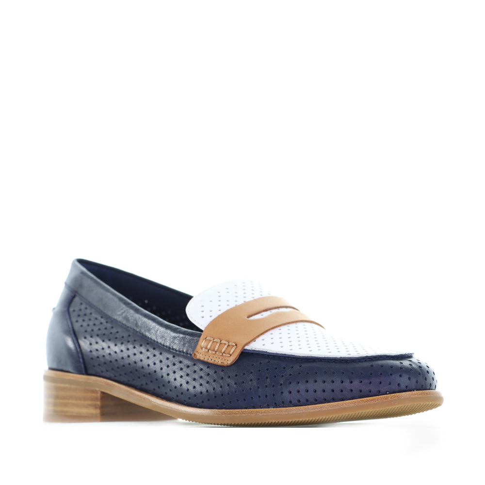 BRESLEY AFRICA NAVY WHITE TAN - Image 3