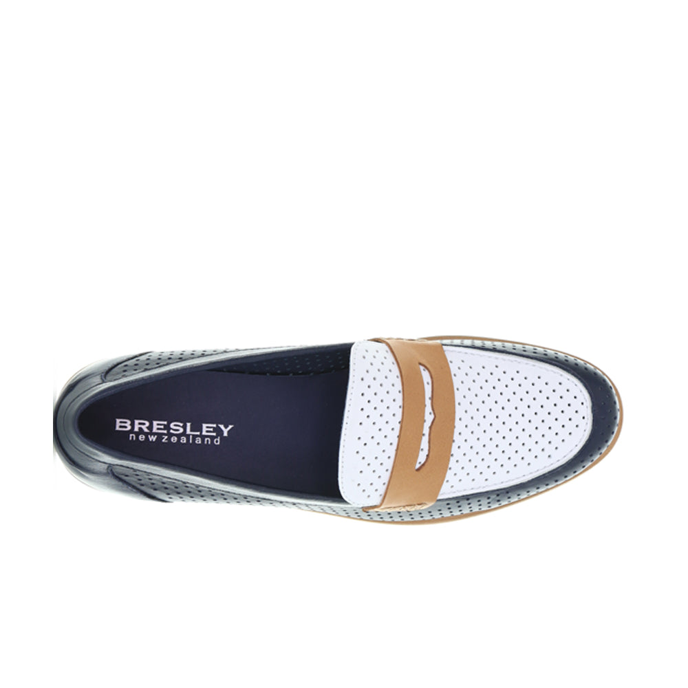 BRESLEY AFRICA NAVY WHITE TAN - Image 6
