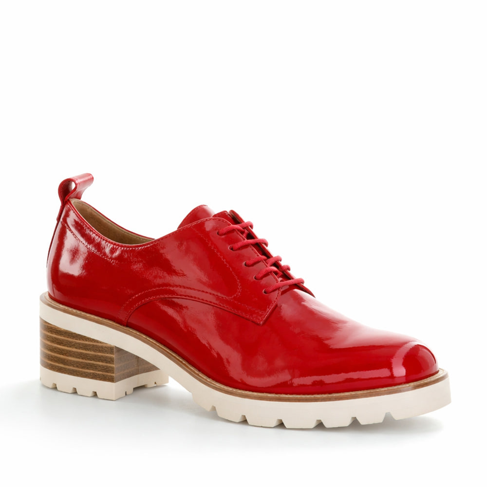 BRESLEY DAYA RED CRINKLE PAT - Image 3