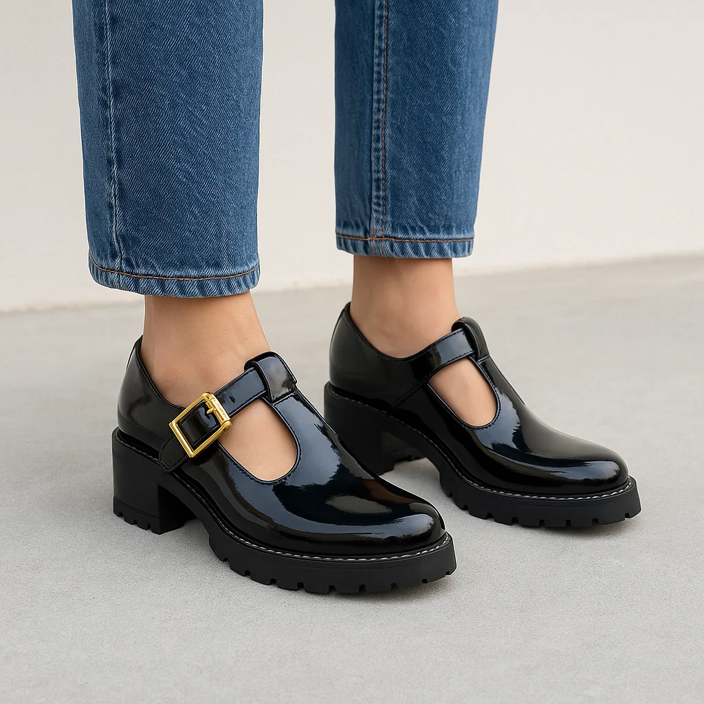 BRESLEY DERRY BLACK PATENT - Image 2