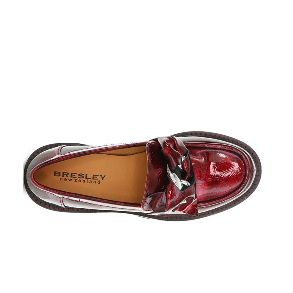 BRESLEY DOBBIE CLARET PAT - Image 5