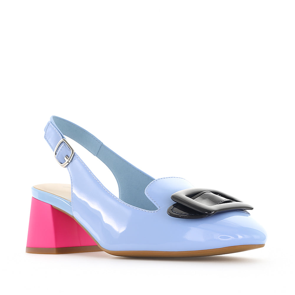 BRESLEY PHOBIA PALE BLUE PAT - Image 2