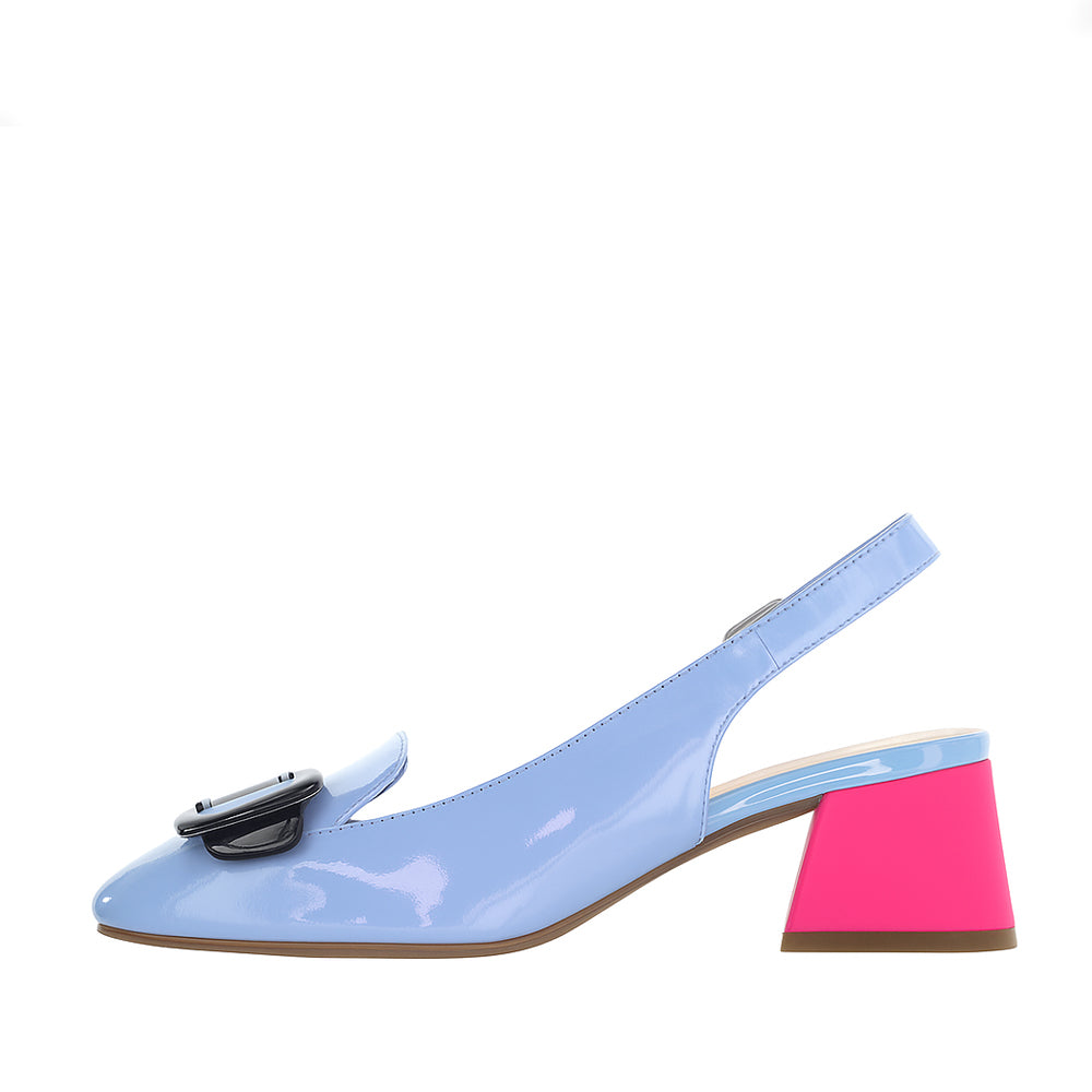 BRESLEY PHOBIA PALE BLUE PAT - Image 3