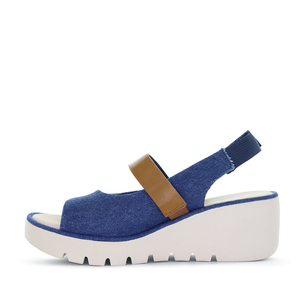 BRESLEY POLLEN DENIM / COGNAC - Image 3