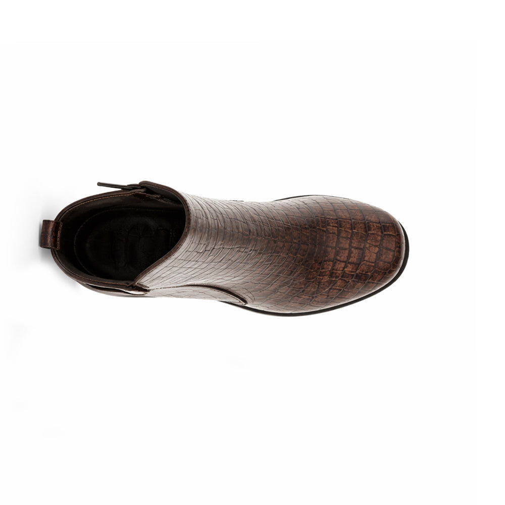 BRESLEY PUZZLE BRONZE CROC - Image 4