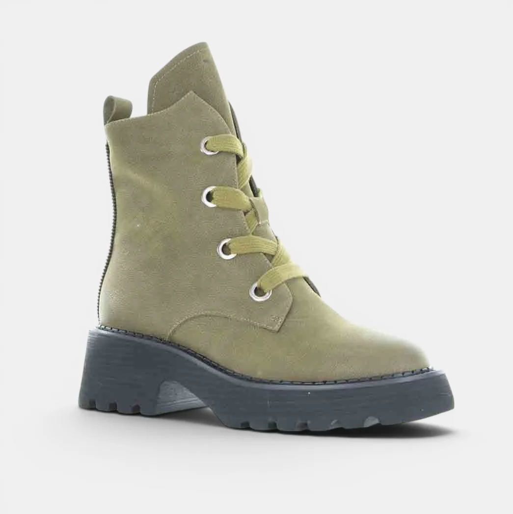BRESLEY SABRE KHAKI NUBUCK - Image 2