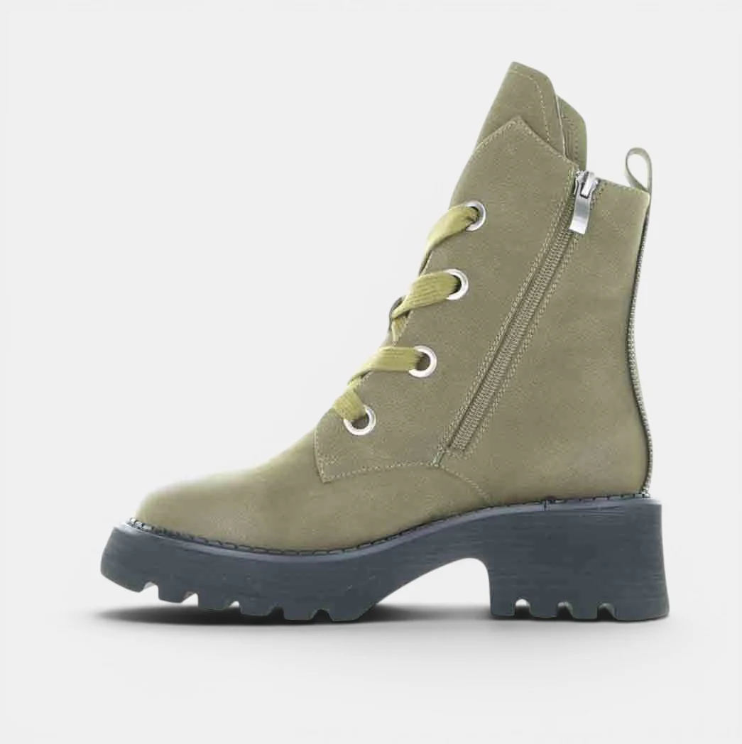 BRESLEY SABRE KHAKI NUBUCK - Image 4