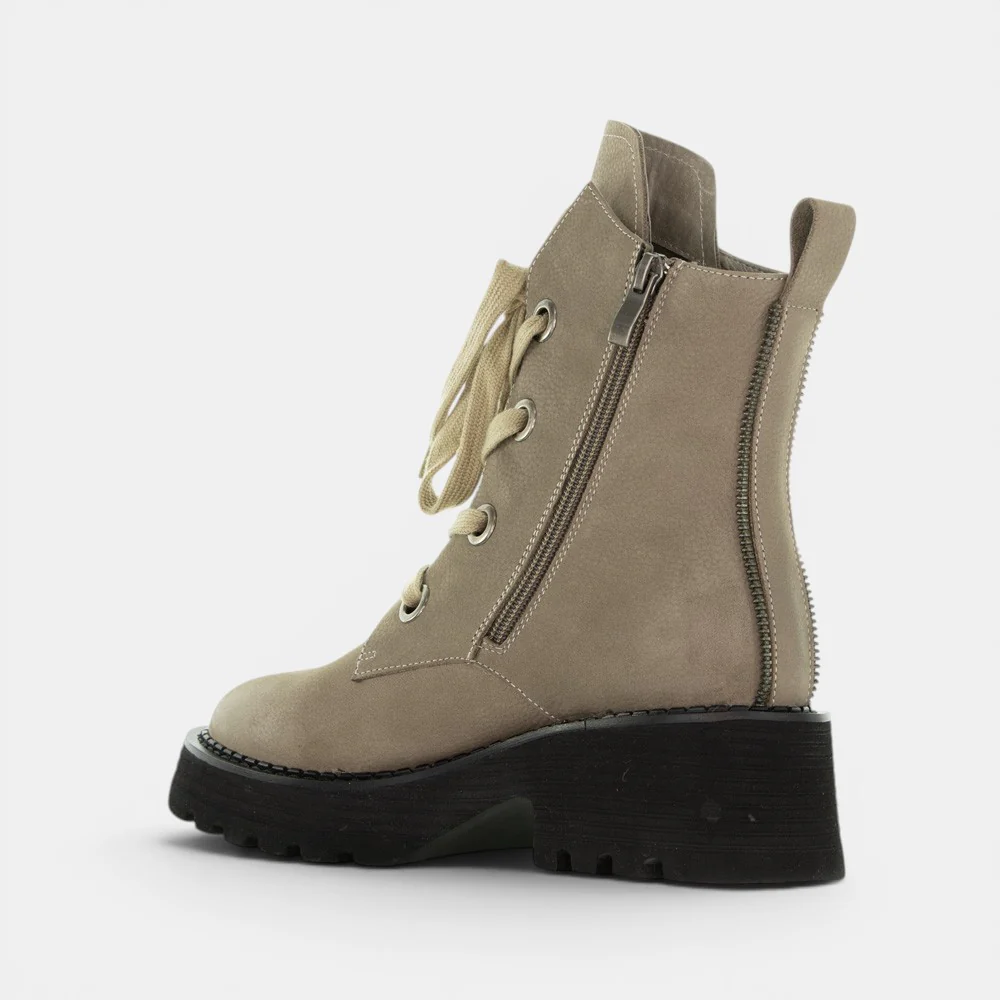 BRESLEY SABRE TAUPE NUBUCK - Image 4