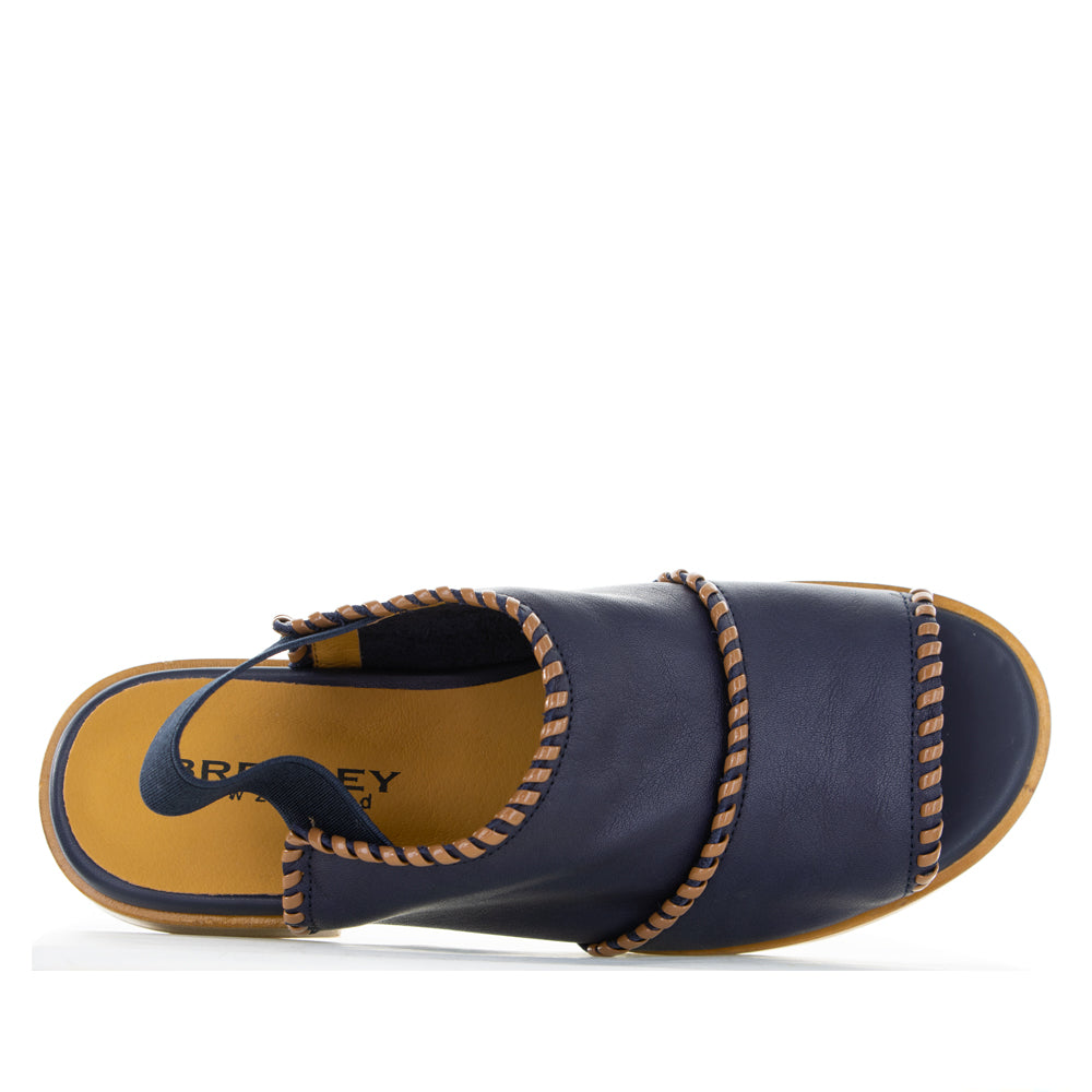 BRESLEY SERENADE NAVY TAN - Image 5
