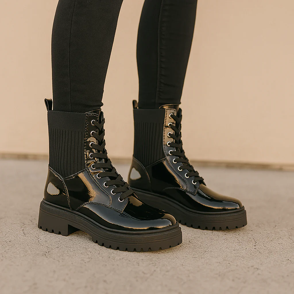 LE SANSA CANDY BLACK PATENT - Image 2