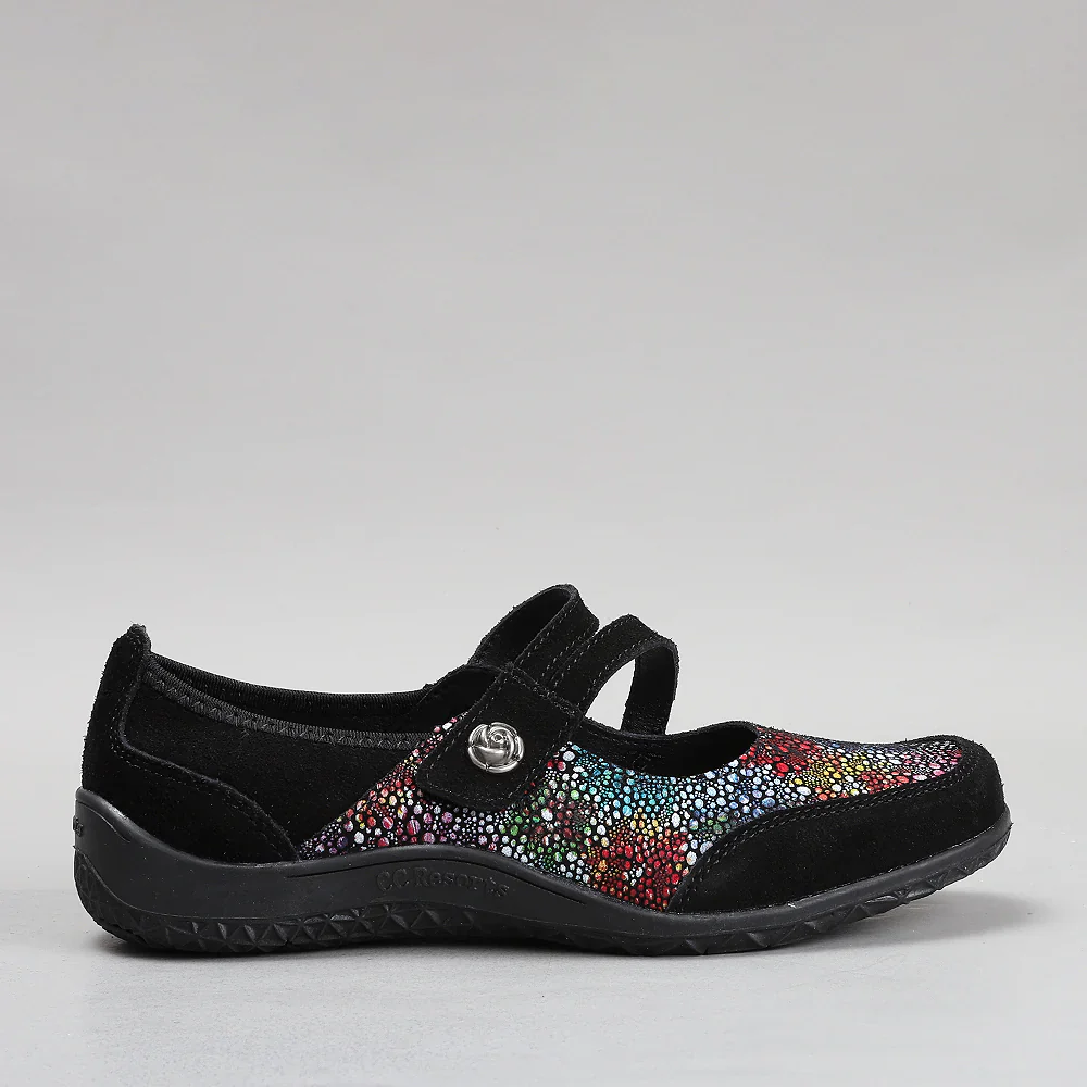 CC RESORTS JASMYN BLACK FLORAL