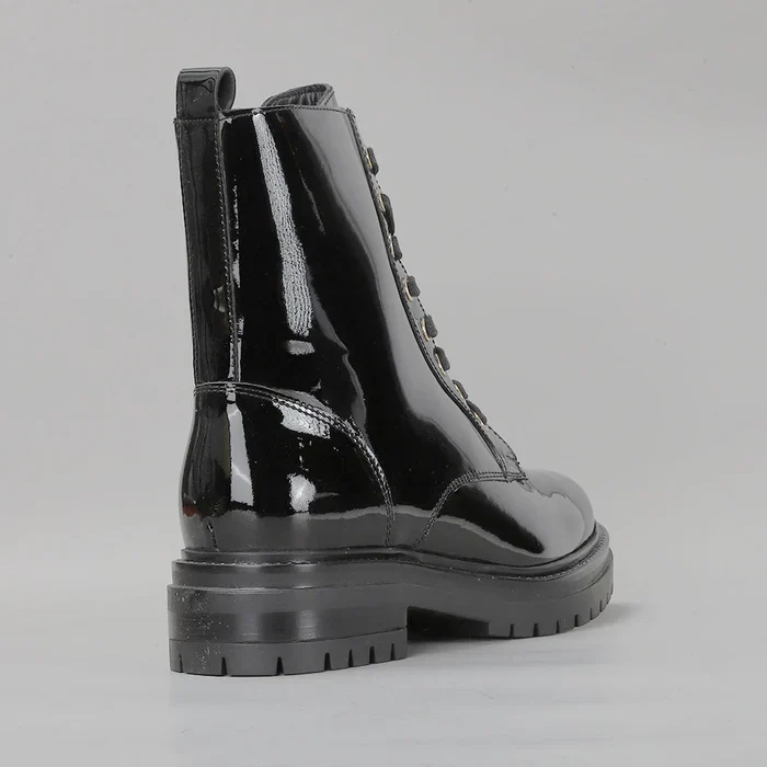 LE SANSA COOLIE BLACK PATENT - Image 4
