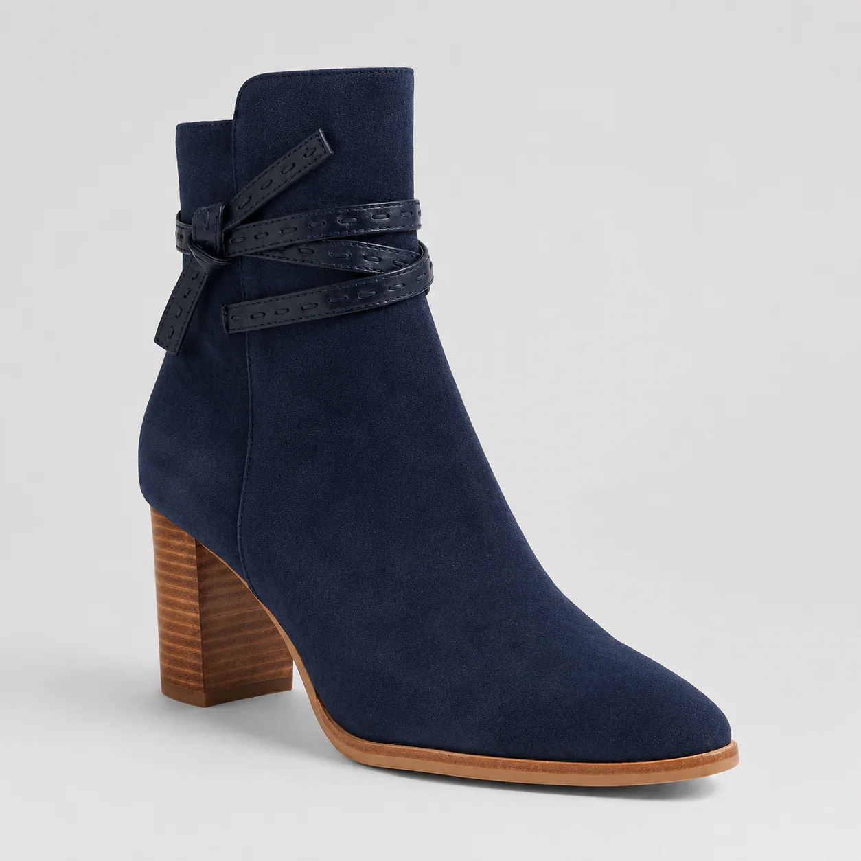 DJANGO & JULIETTE ADIARE NAVY SUEDE - Image 3