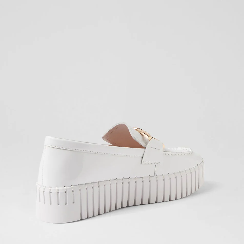 DJANGO & JULIETTE BRONTIS WHITE PATENT - Image 6