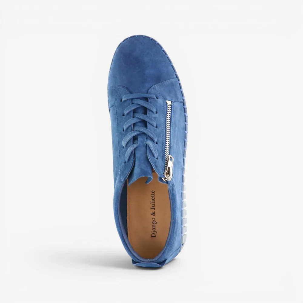 DJANGO & JULIETTE BUMP DK DENIM SUEDE - Image 4