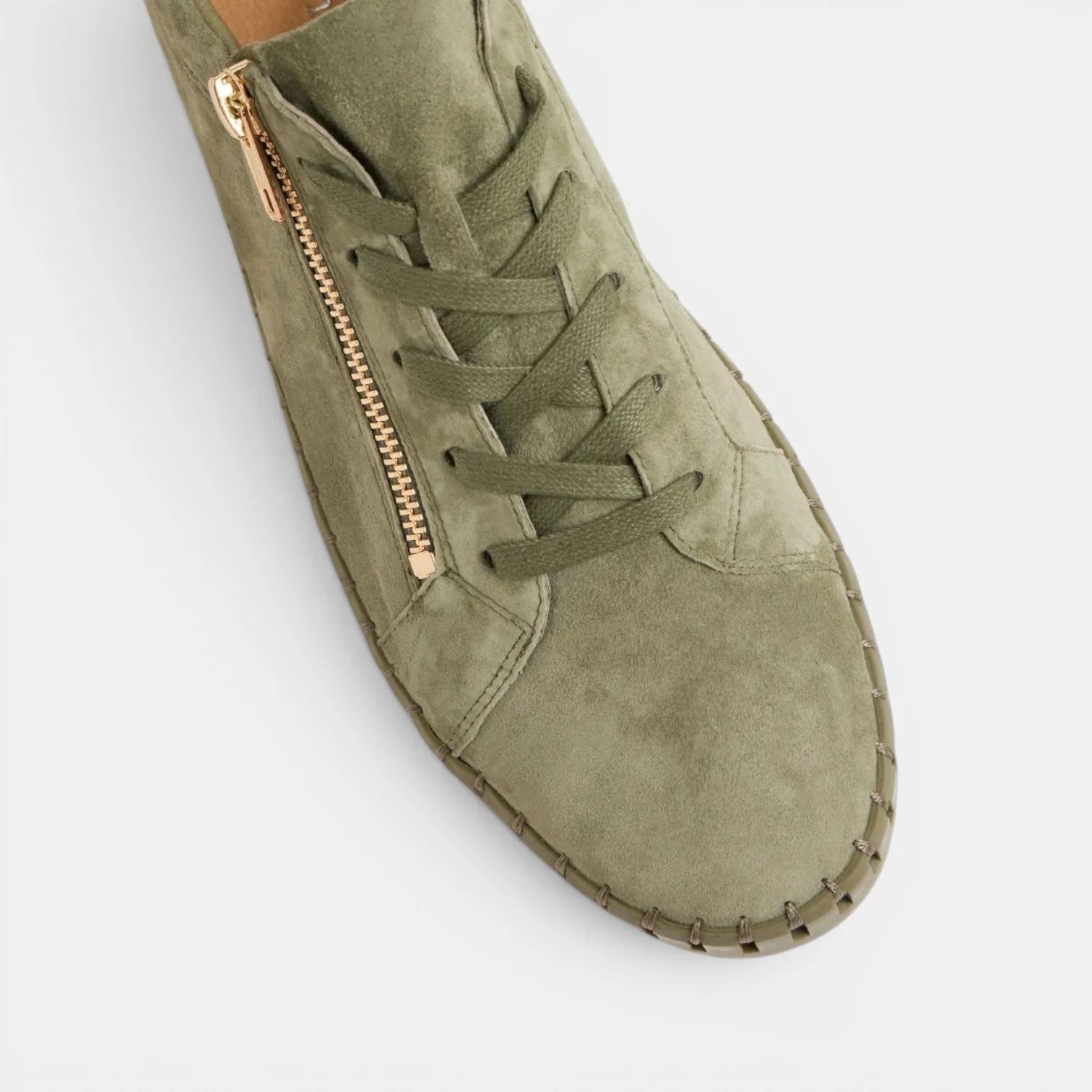 DJANGO & JULIETTE BUMP KHAKI SUEDE - Image 4