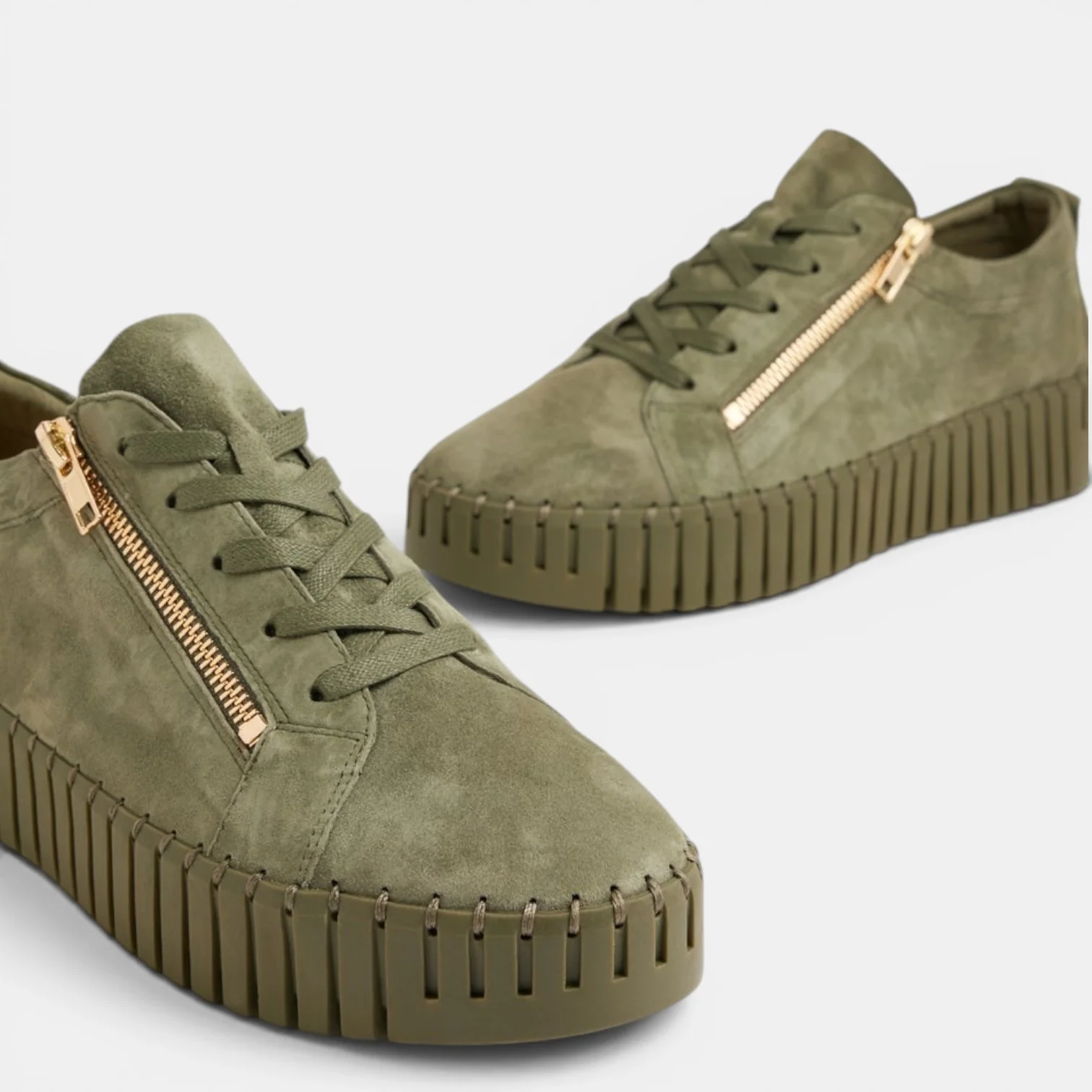 DJANGO & JULIETTE BUMP KHAKI SUEDE - Image 5