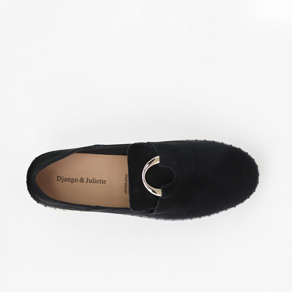 DJANGO & JULIETTE BURBANKS BLACK SUEDE - Image 4