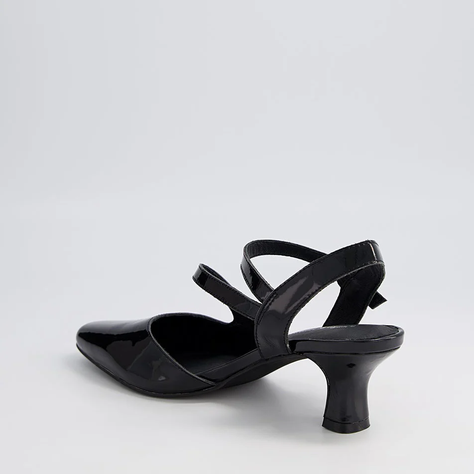 DJANGO & JULIETTE CHARISSA BLACK PATENT - Image 5