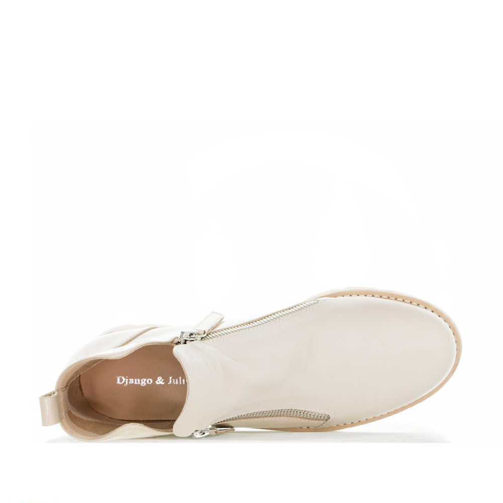 DJANGO & JULIETTE DOTTIZ VANILLA OATMEAL PATENT - Image 5
