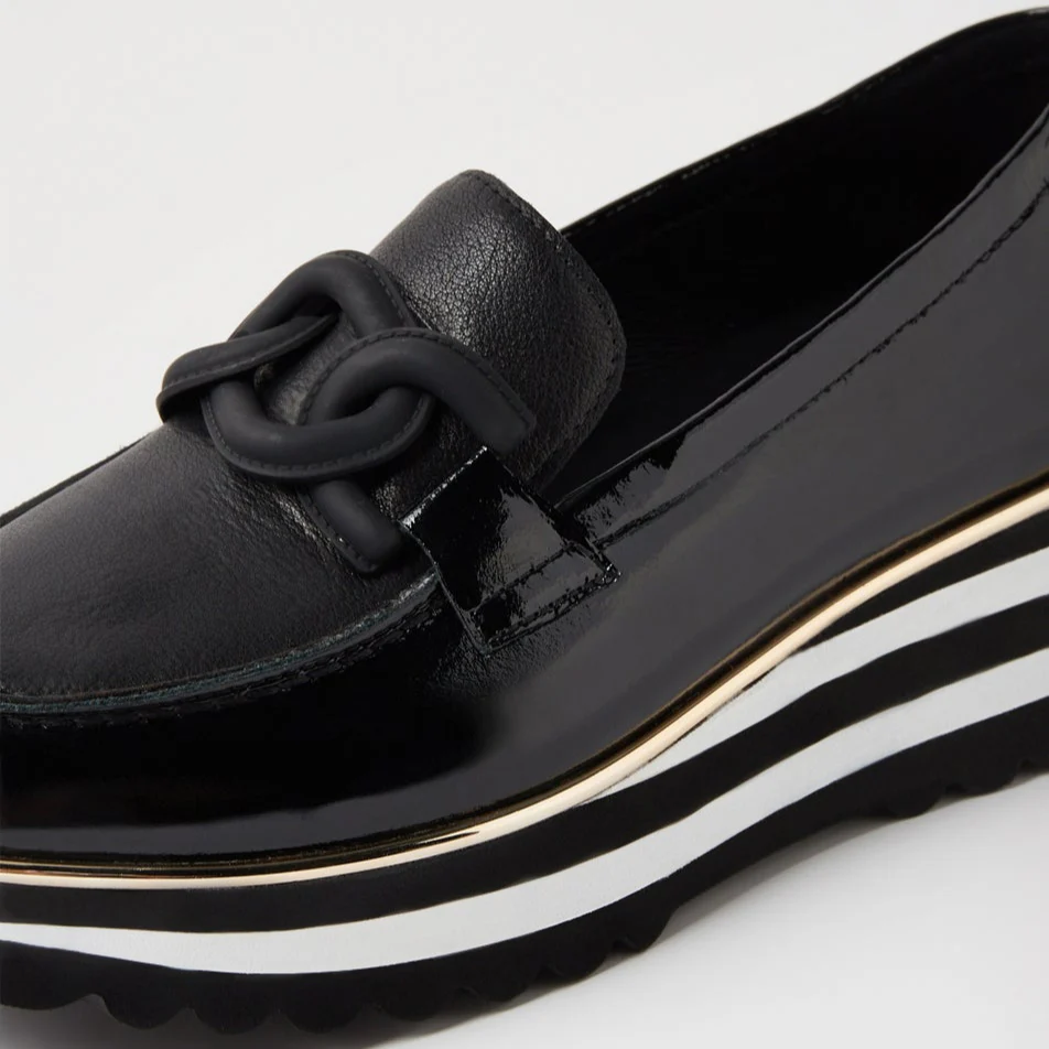 DJANGO & JULIETTE EAILA BLACK PATENT - Image 4
