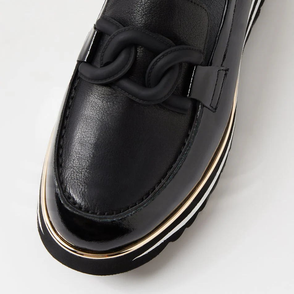 DJANGO & JULIETTE EAILA BLACK PATENT - Image 5