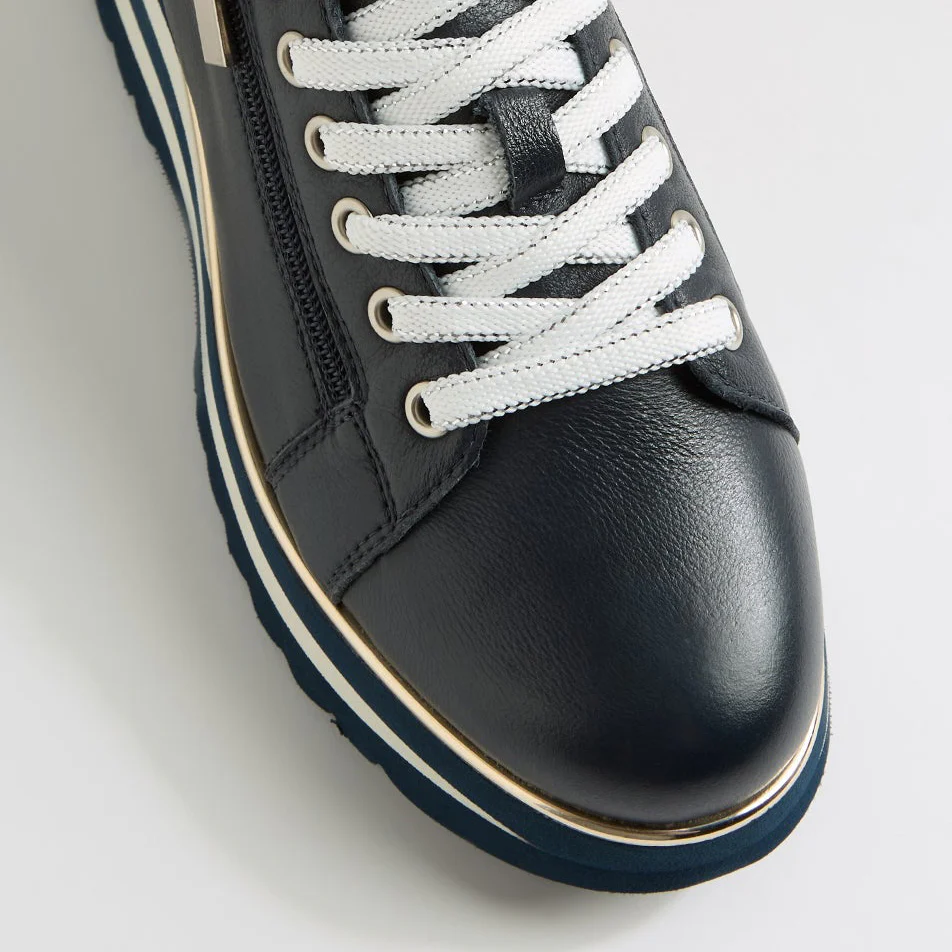 DJANGO & JULIETTE EAMMES NAVY LEATHER - Image 3