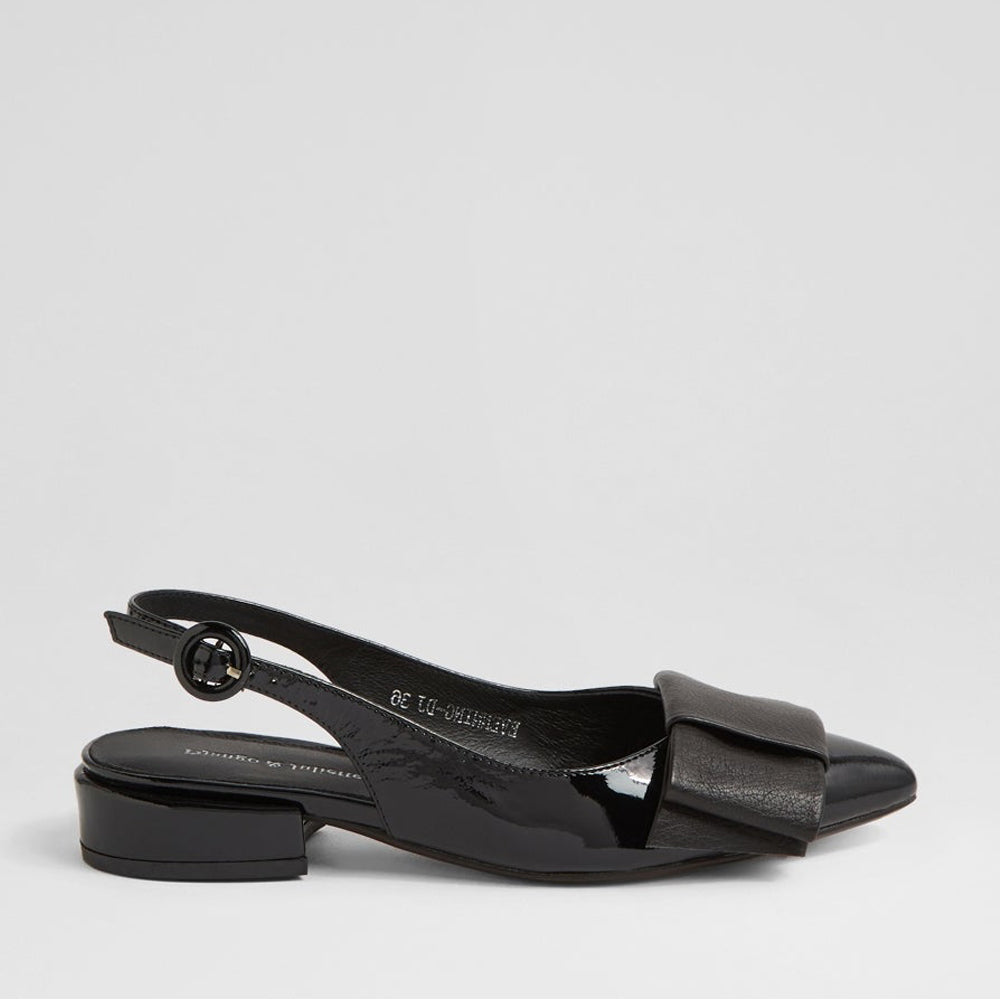 DJANGO & JULIETTE EVENNING BLACK PATENT