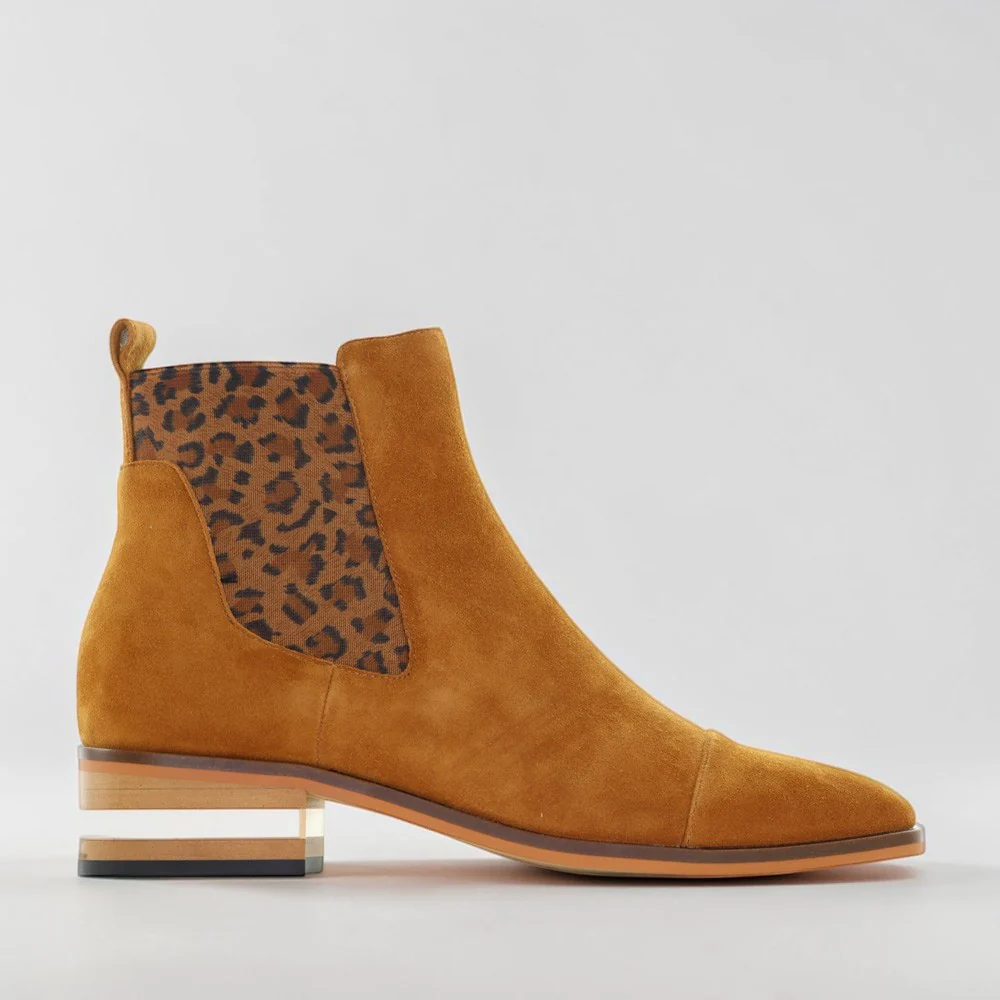 DJANGO & JULIETTE FORD DARK TAN LEOPARD
