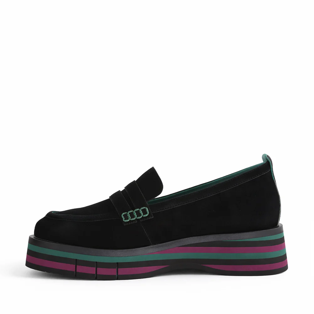 DJANGO & JULIETTE GLAMMS BLACK SUEDE - Image 3