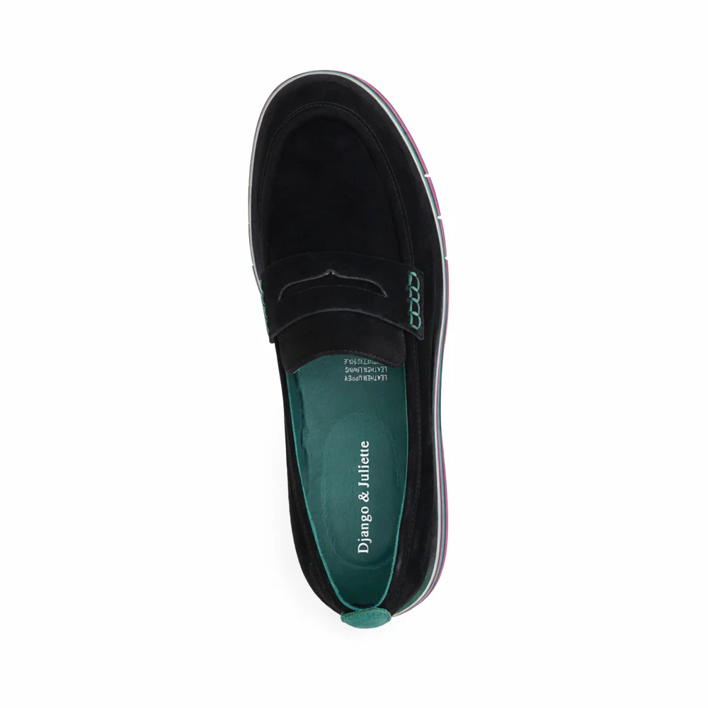 DJANGO & JULIETTE GLAMMS BLACK SUEDE - Image 4