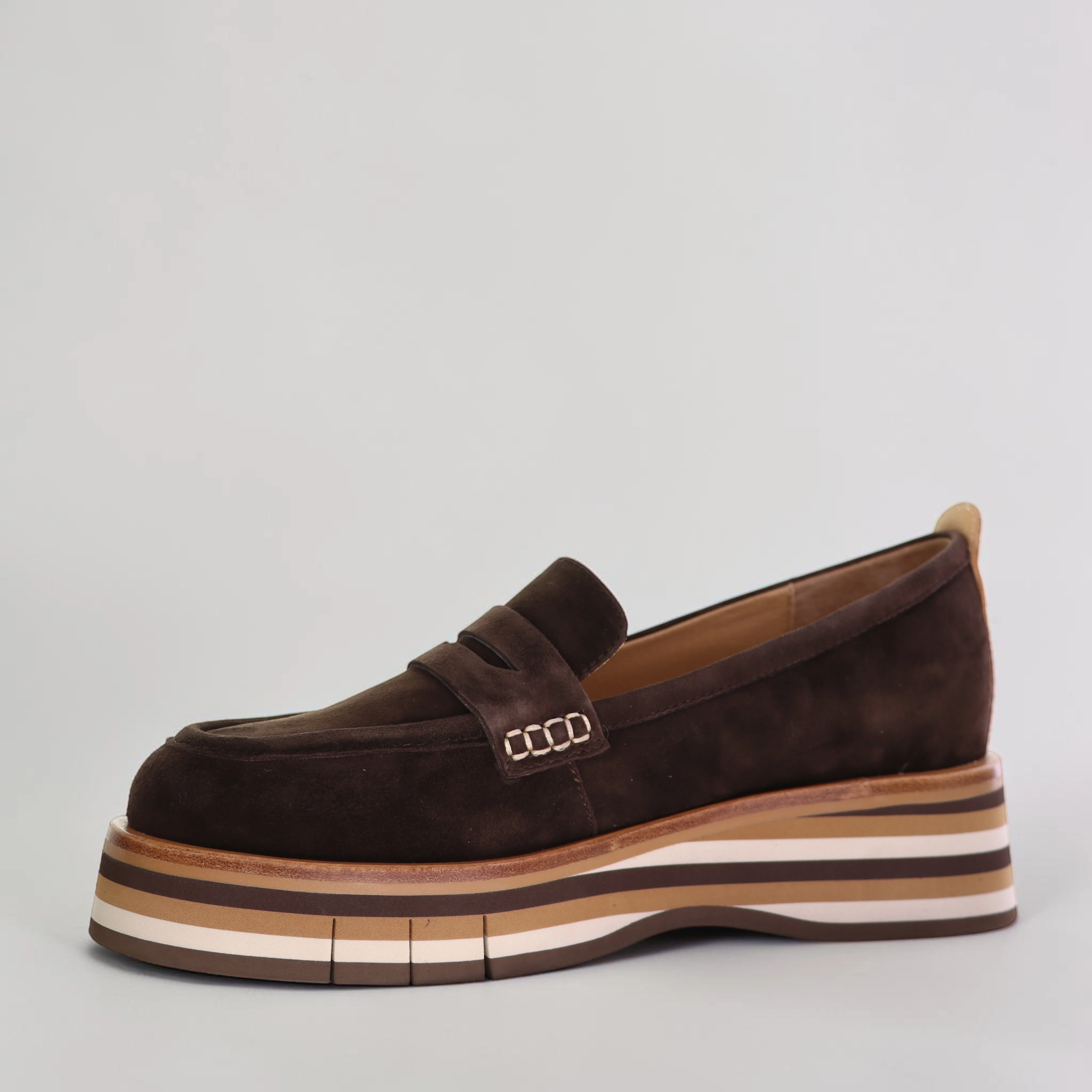 DJANGO & JULIETTE GLAMMS CHOCO COGNAC SUEDE - Image 3