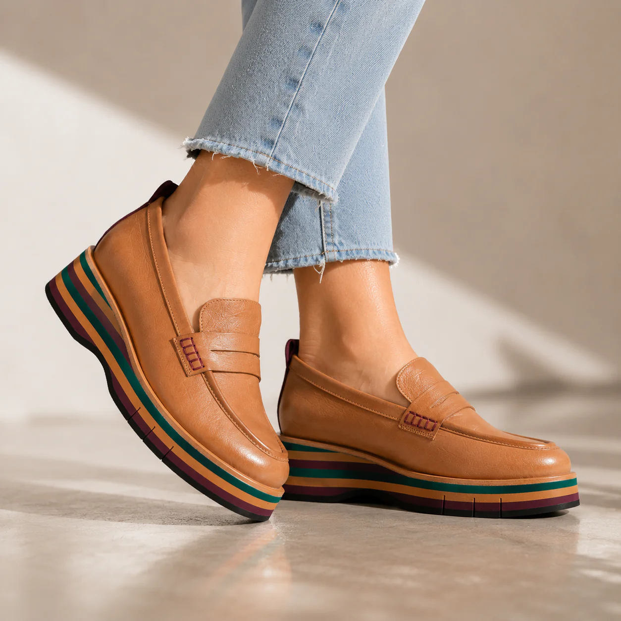 DJANGO & JULIETTE GLAMMS COGNAC LEATHER - Image 2