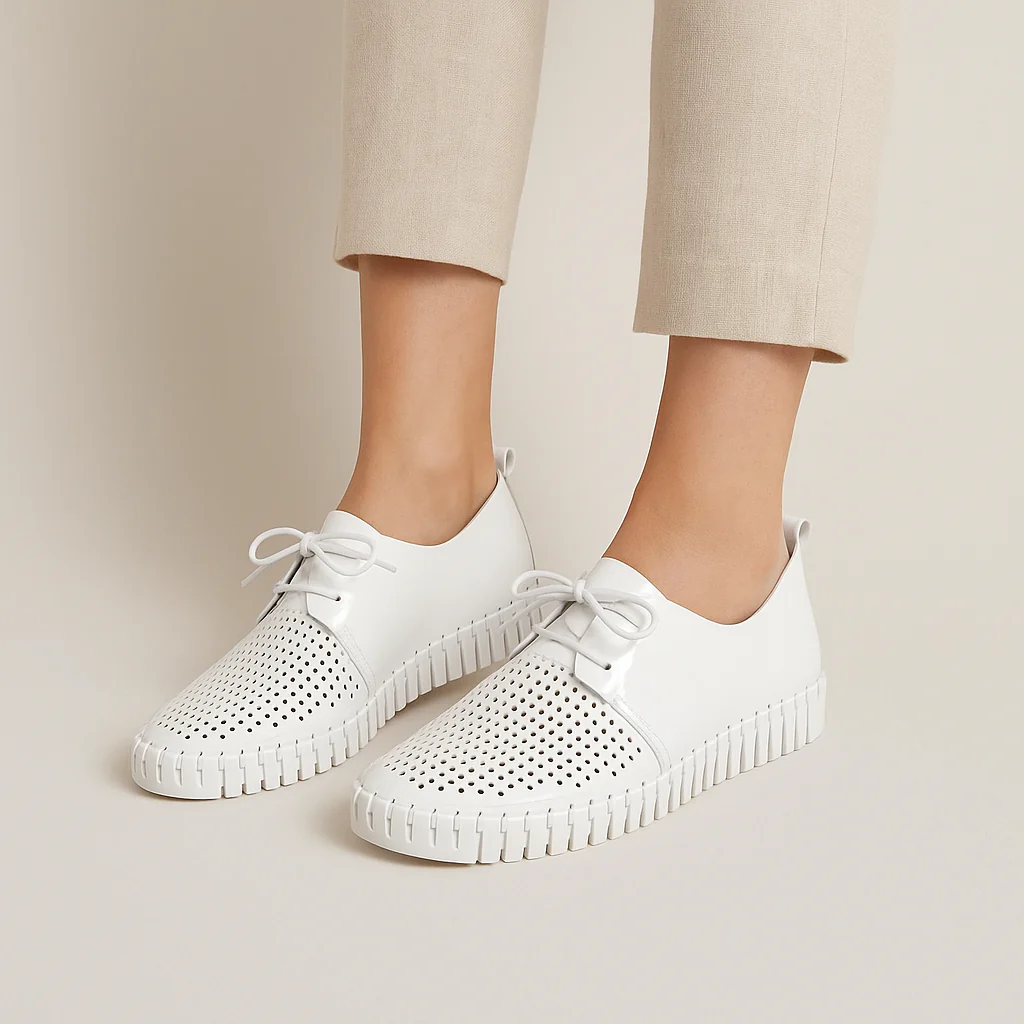 DJANGO & JULIETTE HUSTON WHITE PATENT - Image 2