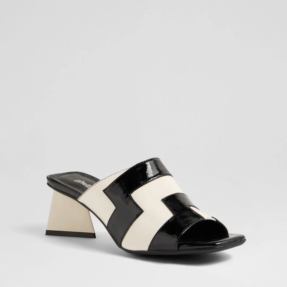 DJANGO & JULIETTE IBBEYS BLACK IVORY PATENT - Image 2