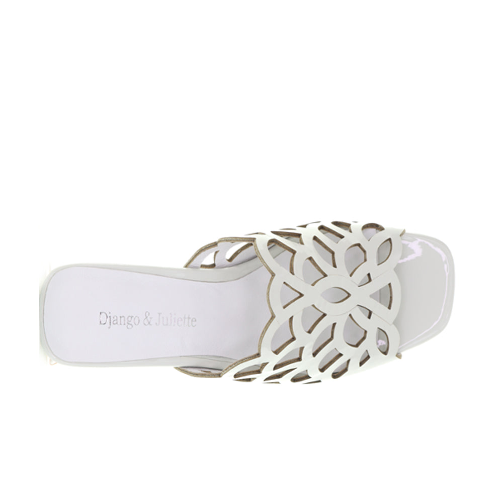 DJANGO & JULIETTE ILESAT WHITE PATENT - Image 5