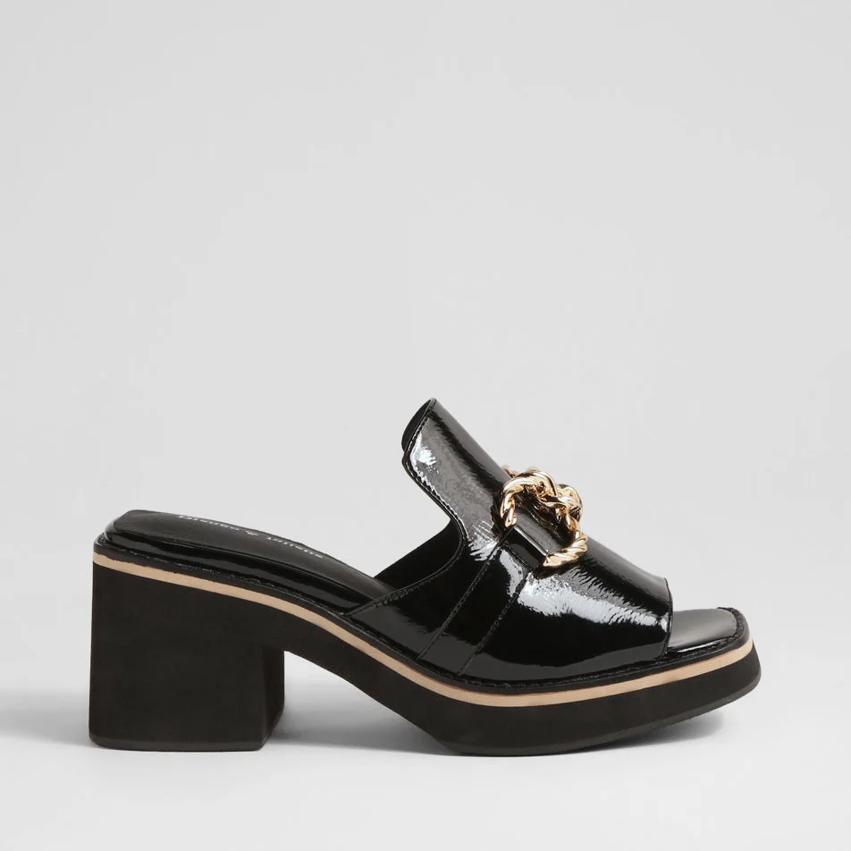 DJANGO & JULIETTE JAMMS BLACK PATENT