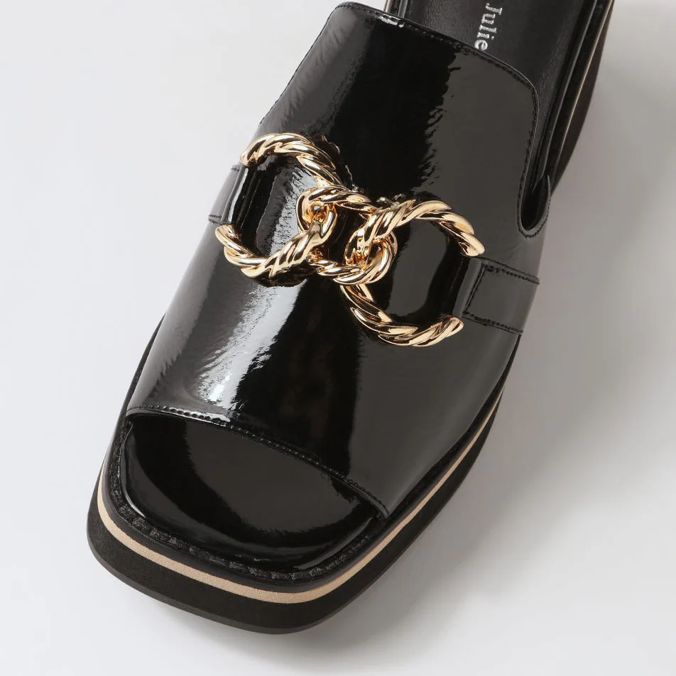 DJANGO & JULIETTE JAMMS BLACK PATENT - Image 3