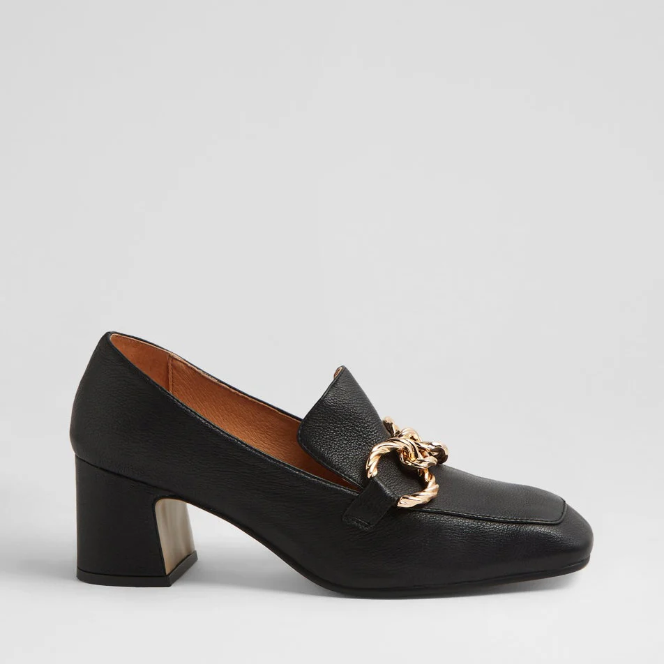 DJANGO & JULIETTE KEEFE BLACK LEATHER