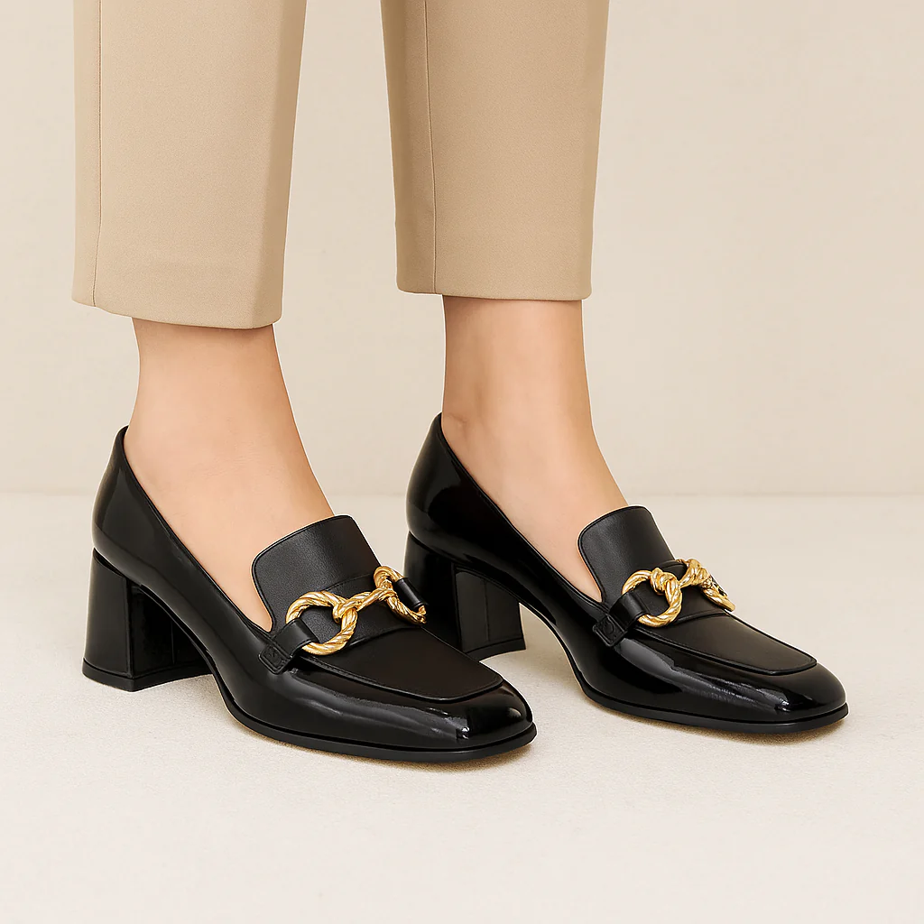 DJANGO & JULIETTE KEEFE BLACK PATENT - Image 2