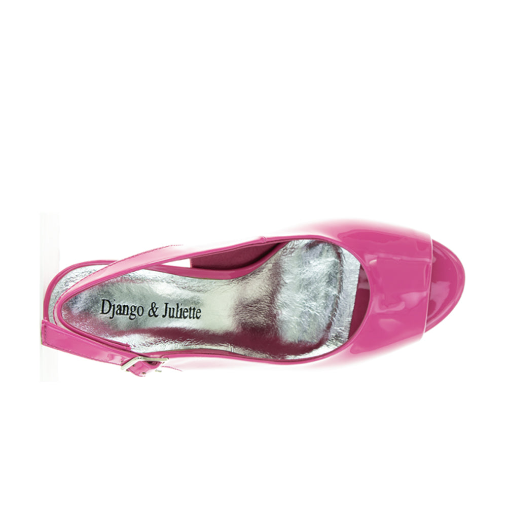 DJANGO & JULIETTE KIANNA HOT PINK PAT - Image 5