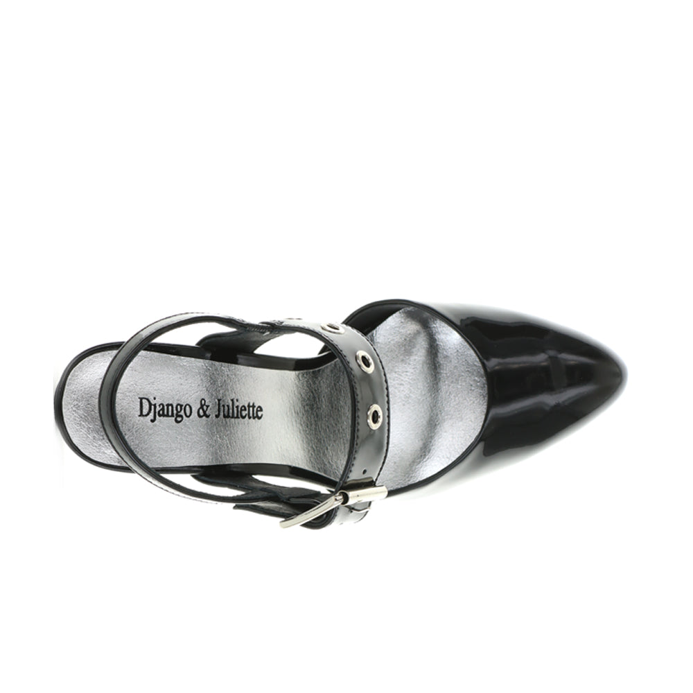 DJANGO & JULIETTE KUBENS BLACK PATENT - Image 5