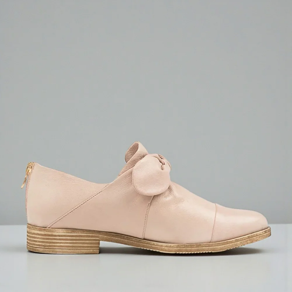 DJANGO & JULIETTE KYMANI PALE PINK LEATHER