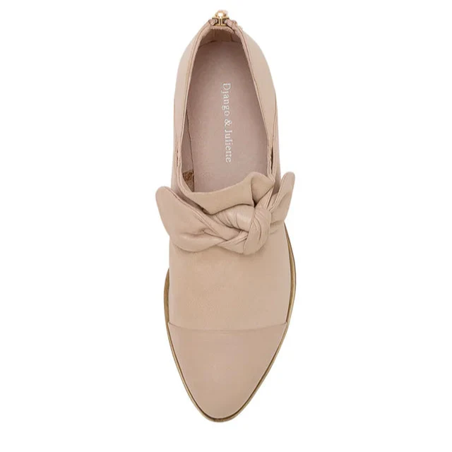 DJANGO & JULIETTE KYMANI PALE PINK LEATHER - Image 6