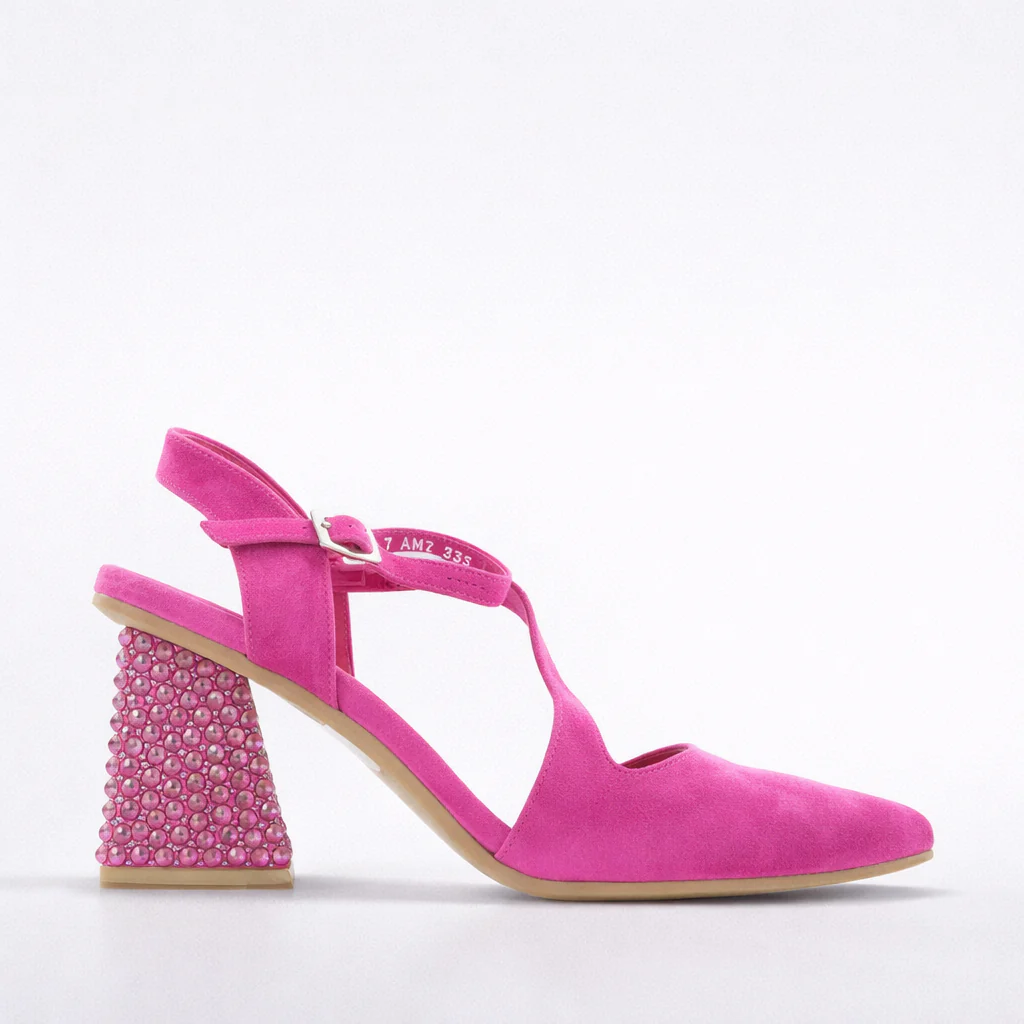 DJANGO & JULIETTE LAHTI FUCHSIA SUEDE