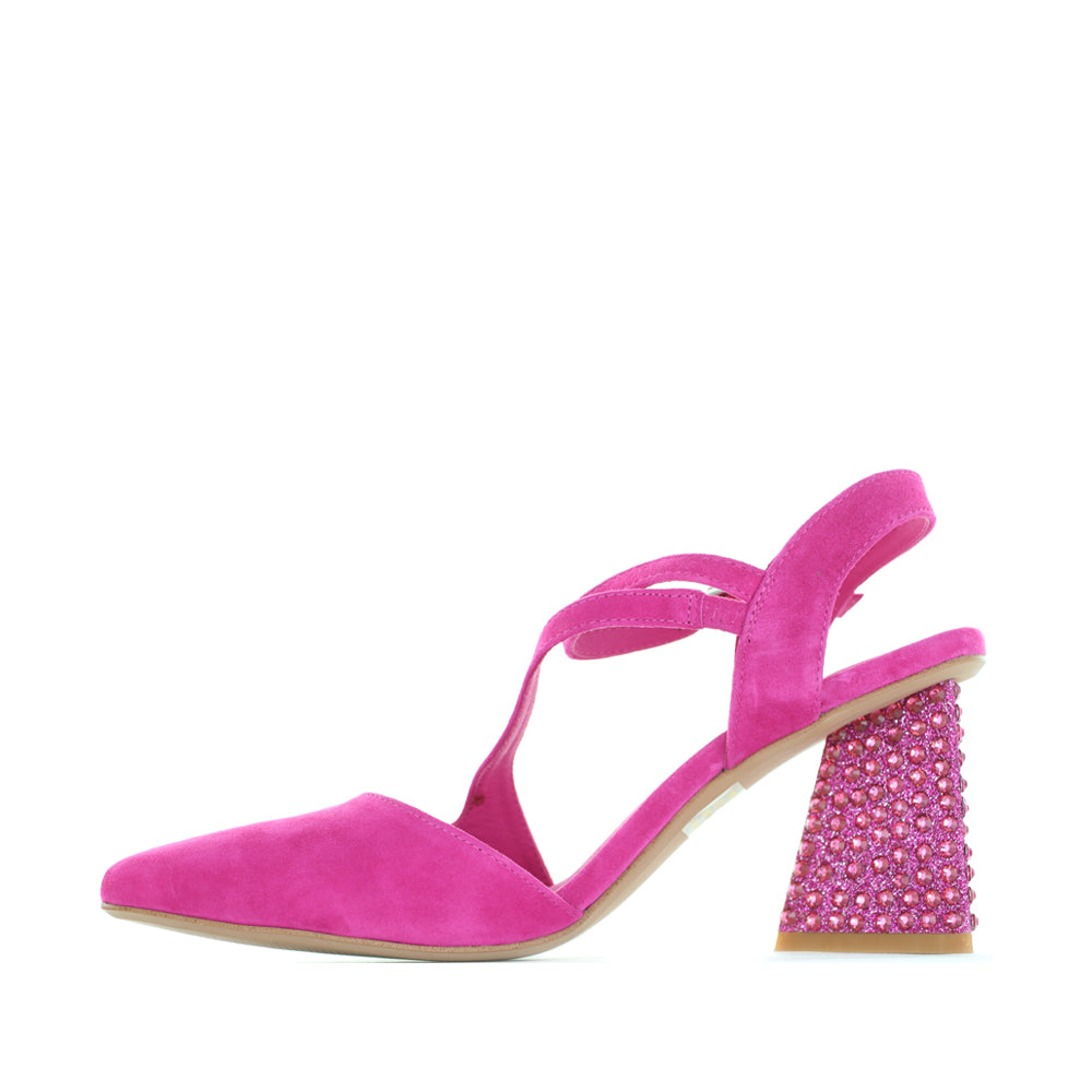 DJANGO & JULIETTE LAHTI FUCHSIA SUEDE - Image 5