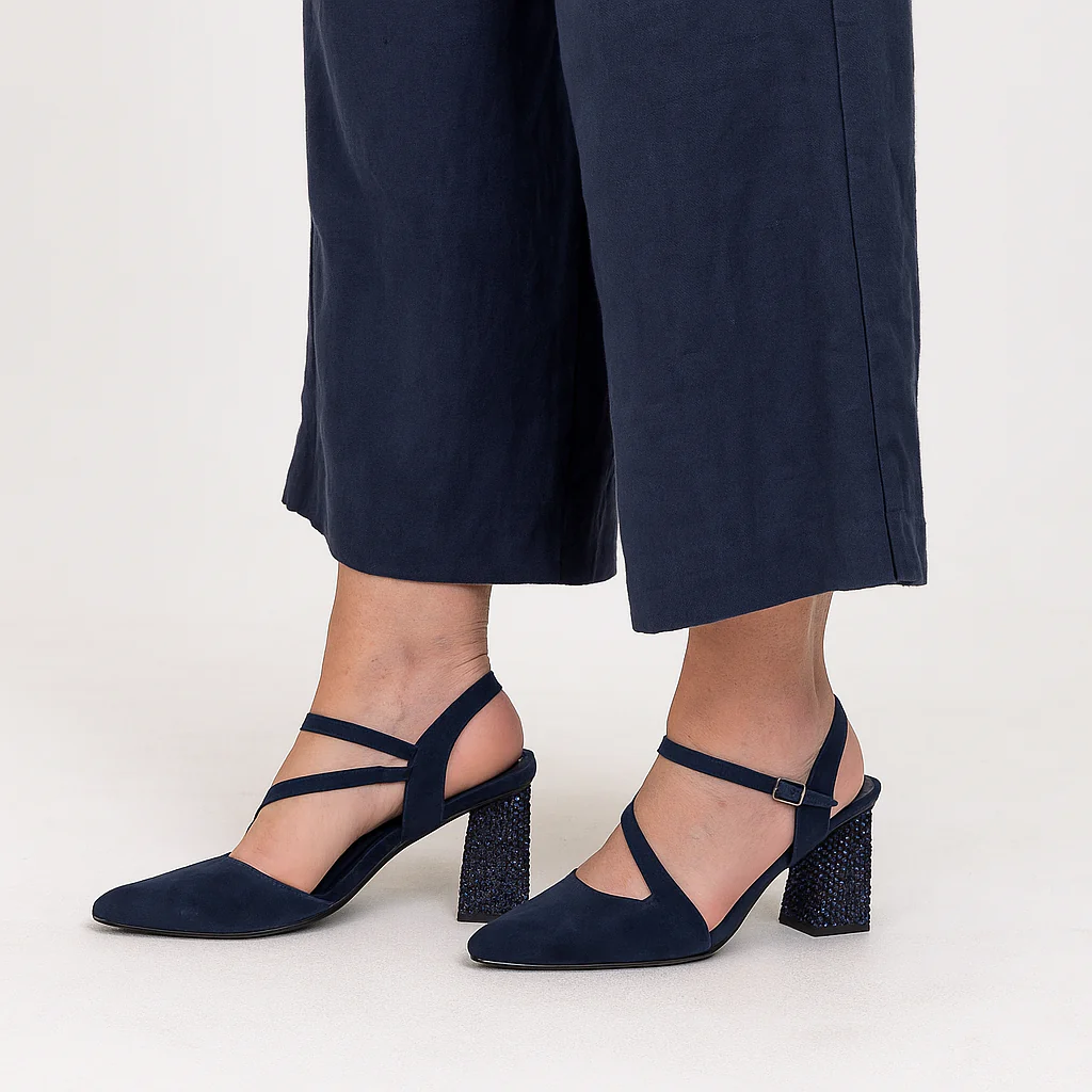 DJANGO & JULIETTE LAHTI NAVY SUEDE